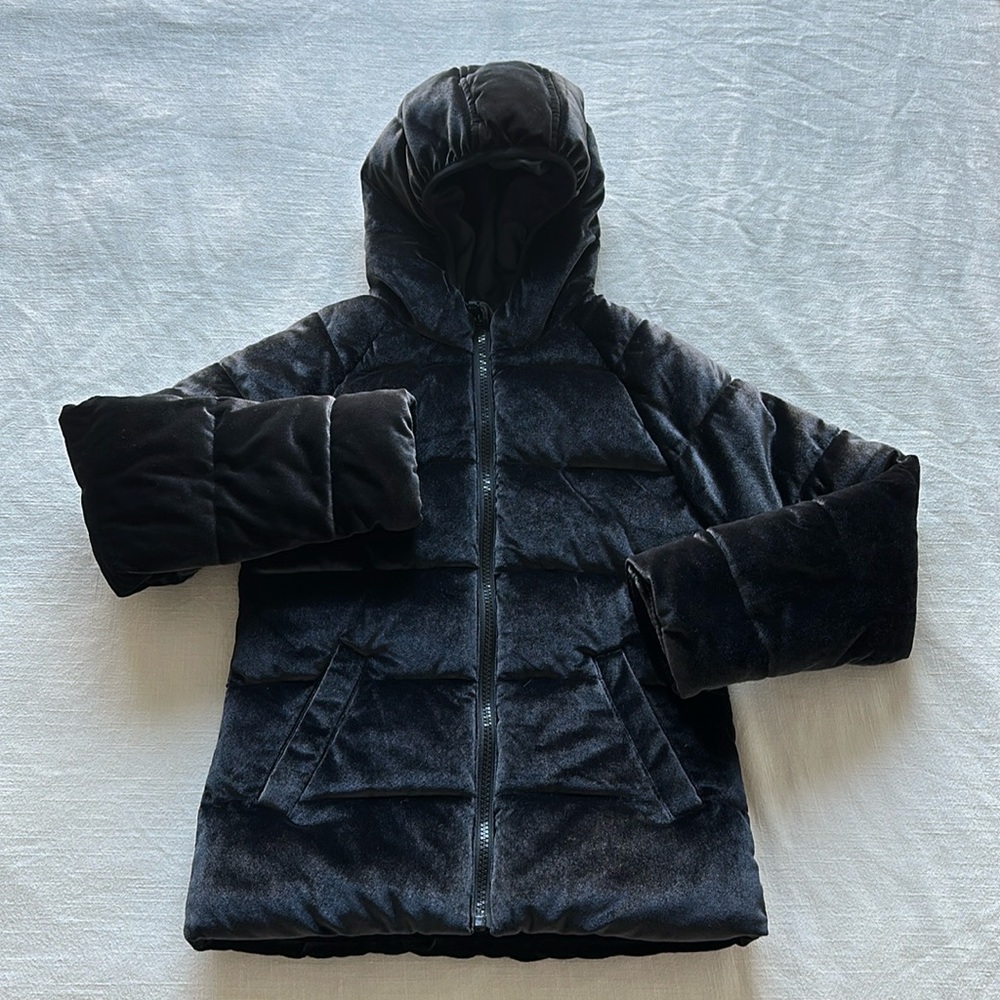 suede puffer jacket